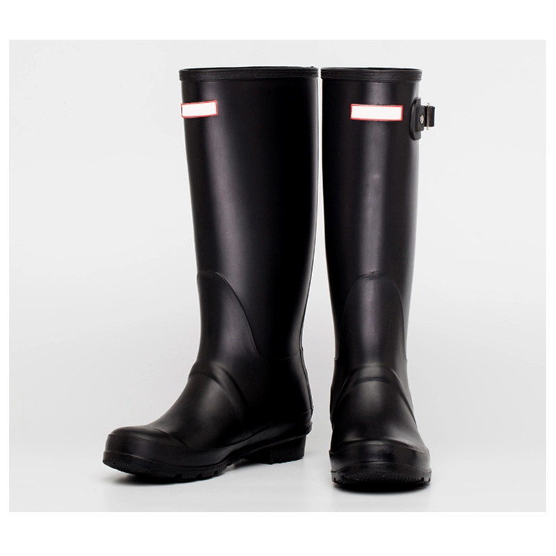 China HRB-B hunter style fashionable women rain boots manufacturer