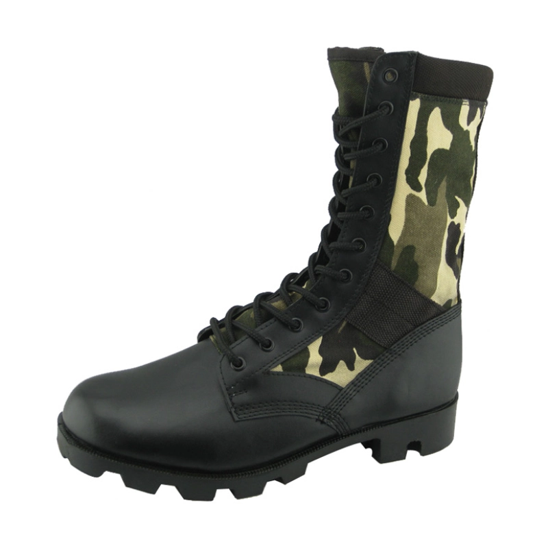 China High ankle men military jungle boots manufacturer