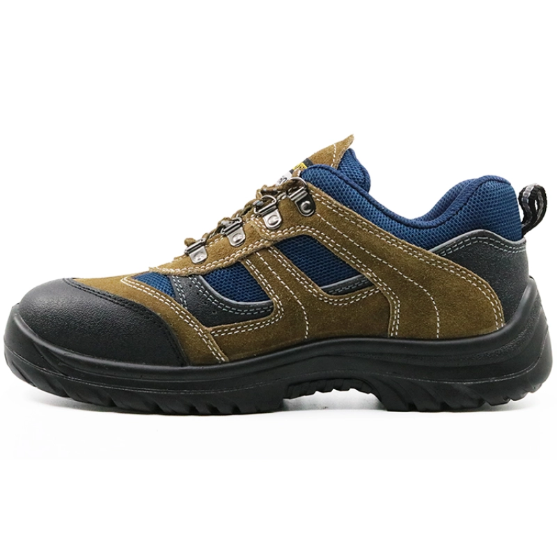 China JK001 suede leather anti static tiger master brand safety shoe for european manufacturer