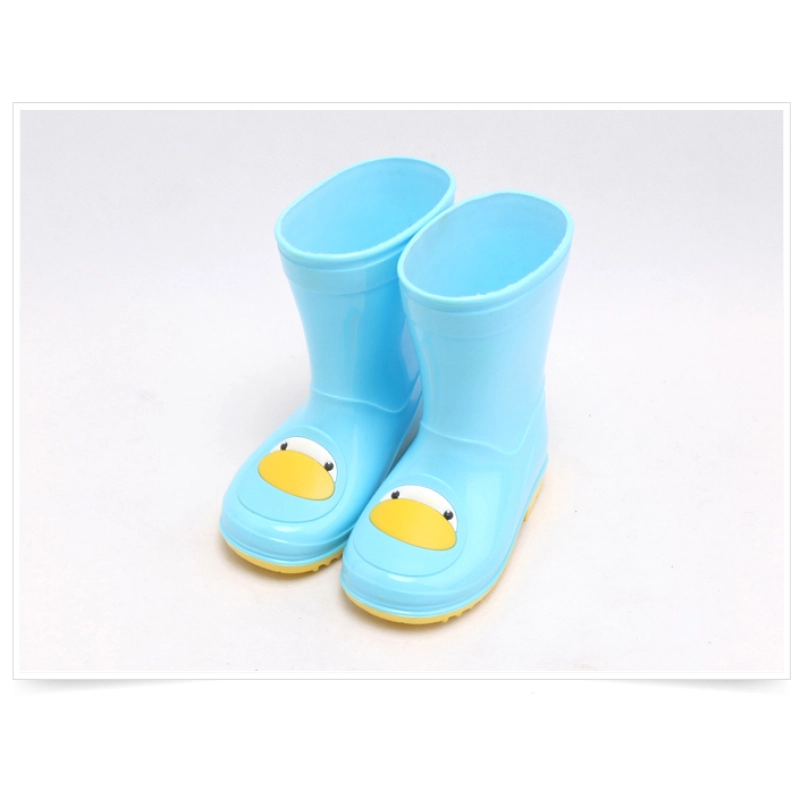 China KRB-001 Animals cute half high fashion kids rain boots manufacturer