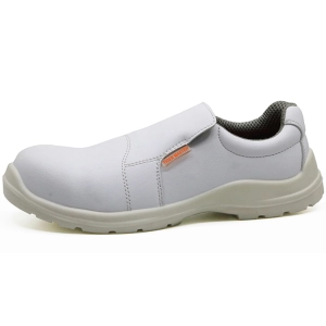 KS004 white S3 SRC waterproof anti slip esd kitchen shoes for men