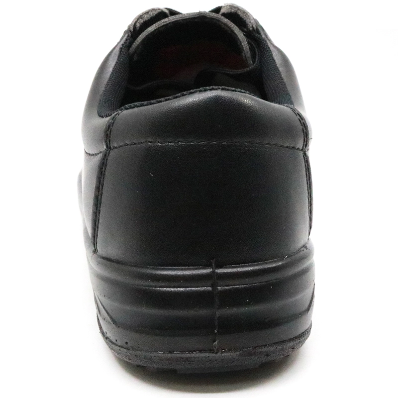 China M008 Black metal free composite toe puncture proof executive safety shoes manufacturer