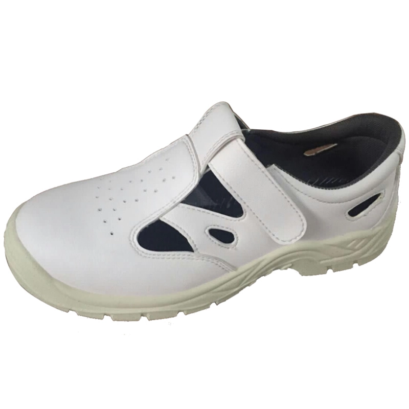 China Microfiber leather waterproof kitchen safety shoes manufacturer