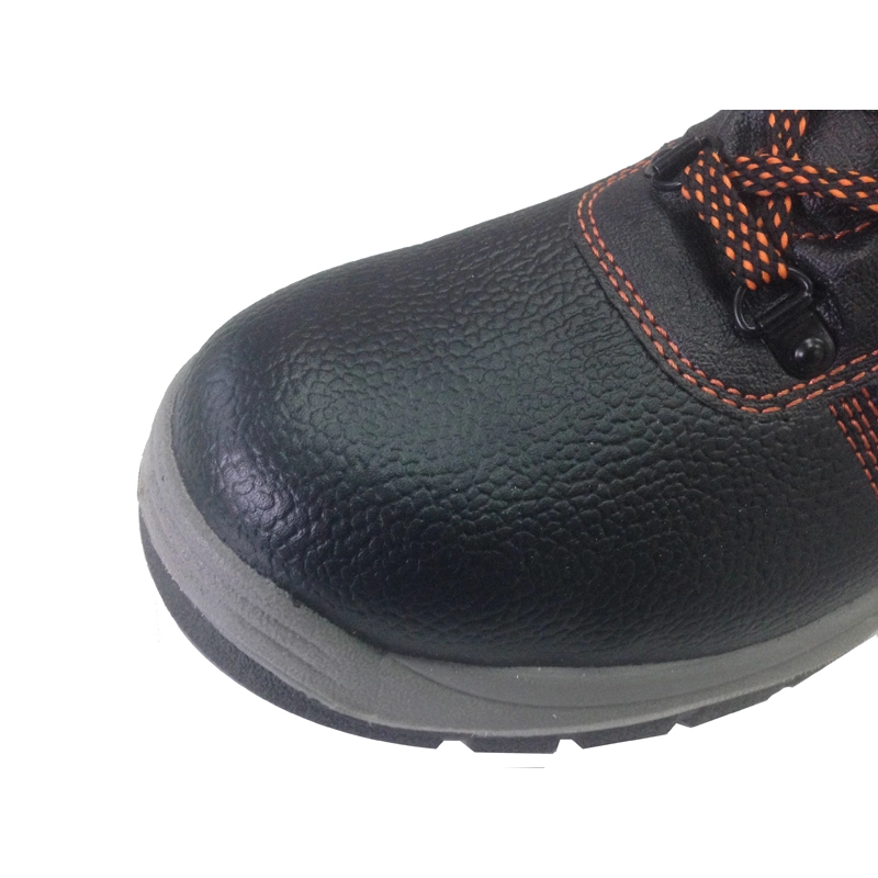 China PU artificial leather PU sole manager brand safety shoes manufacturer