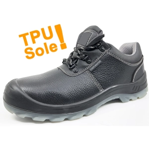 SJ0172T ماء مكافحة ساكنة جلد طبيعي tpu الوحيد S3 SRC حذاء السلامة