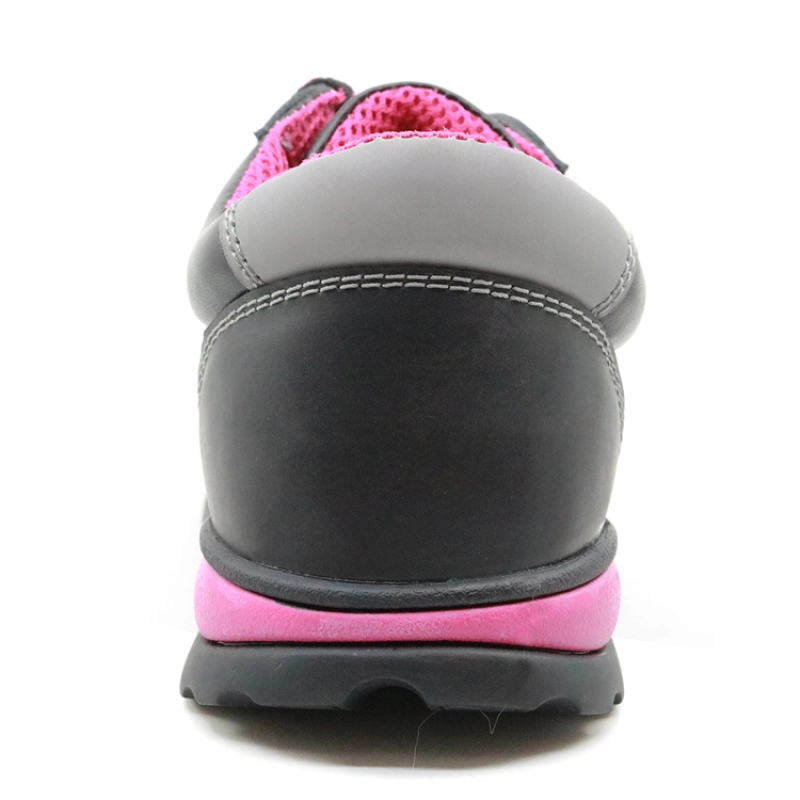 China SRS004 Slip resistant rubber sole steel toe cap women fashion safety shoes manufacturer