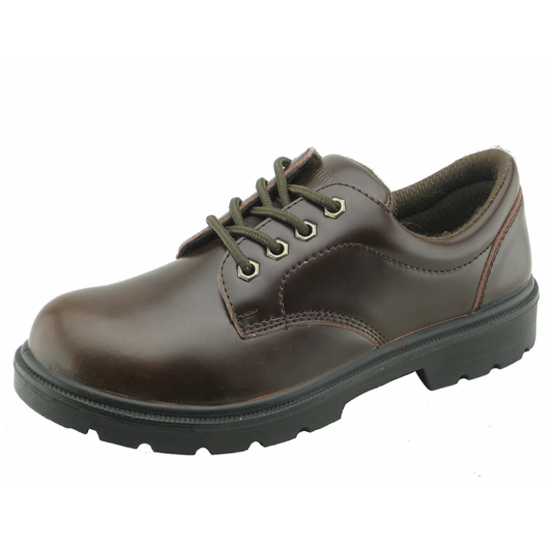 China Split leather PU injection safety shoes manufacturer