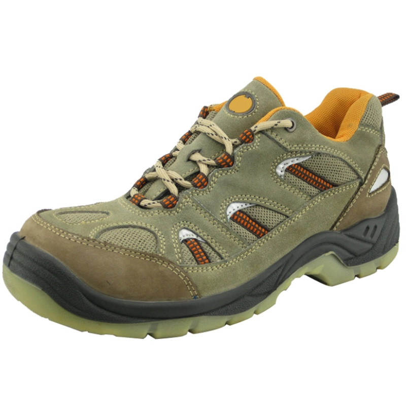 China Suede leather TPU sole sport safety shoe manufacturer in Zhejiang manufacturer