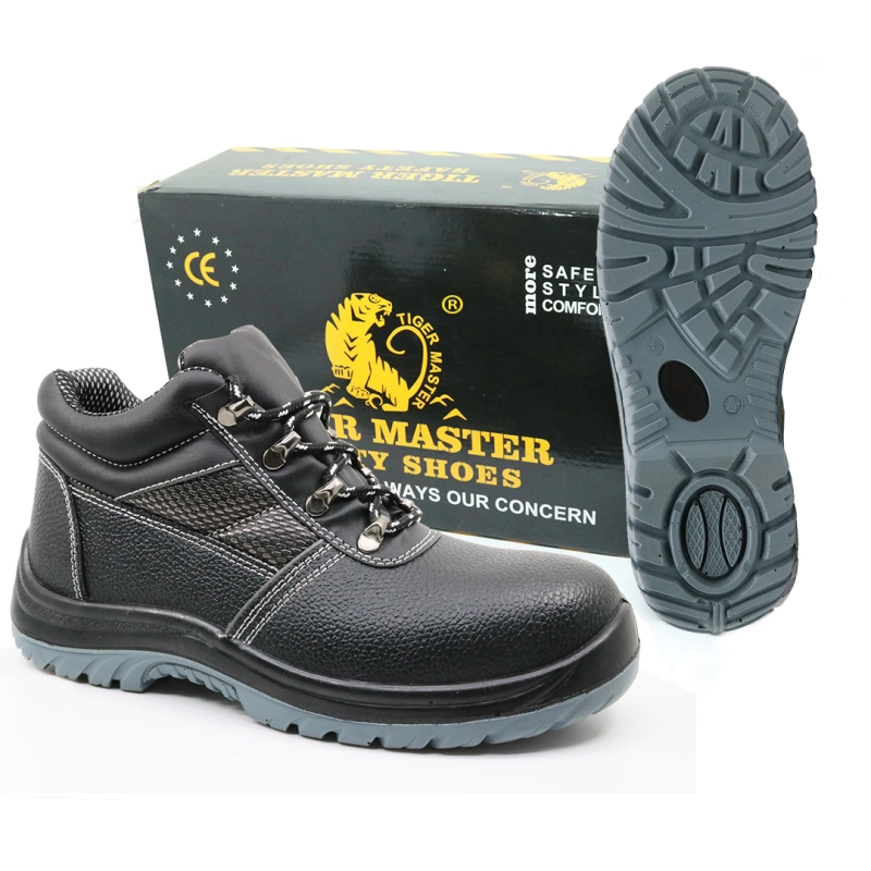 China TM003 Water proof anti static steel toe tiger master brand safety shoes S3 SRC manufacturer