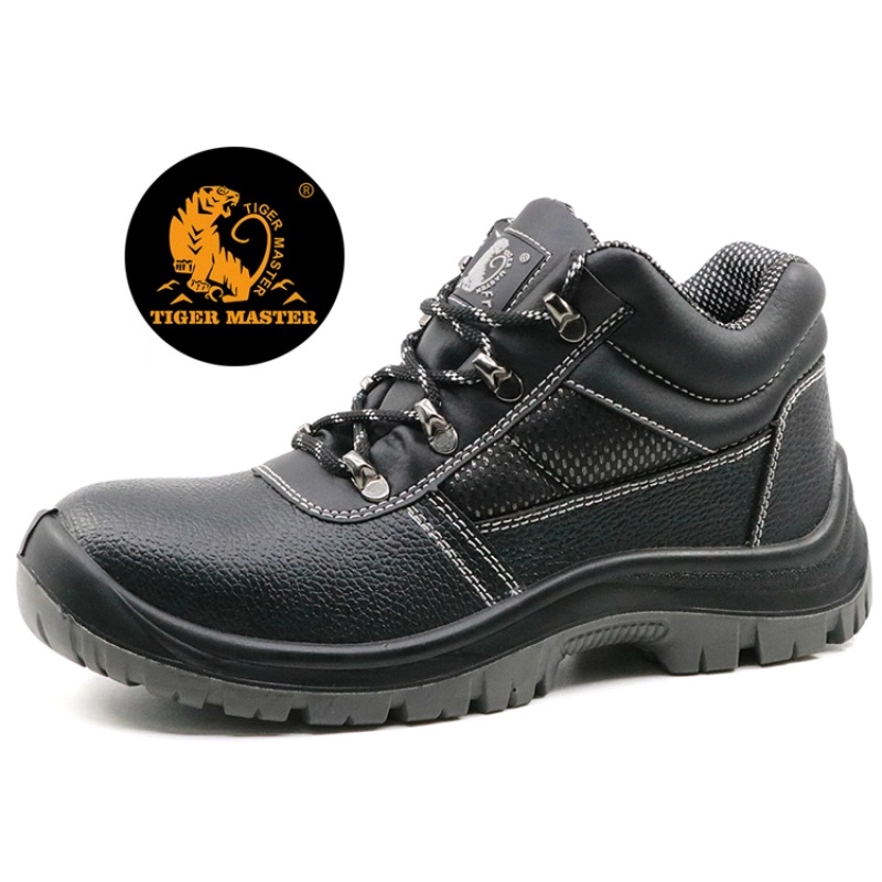 China TM006 China black oil resistant mining safety shoes for men manufacturer