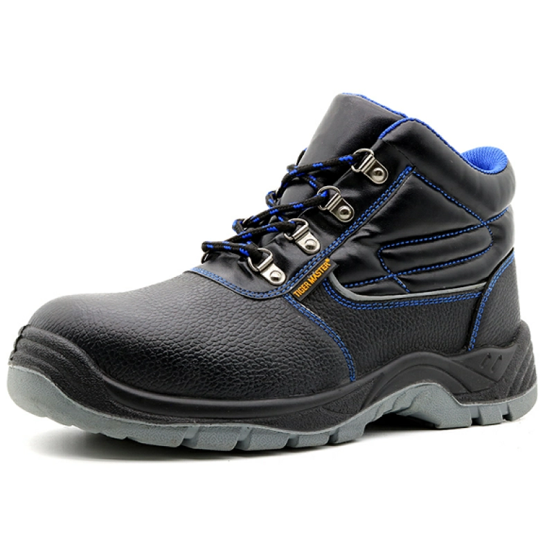China TM2028 Factory sales tiger master anti slip PU outsole steel toe mid plate industrial safety shoes manufacturer