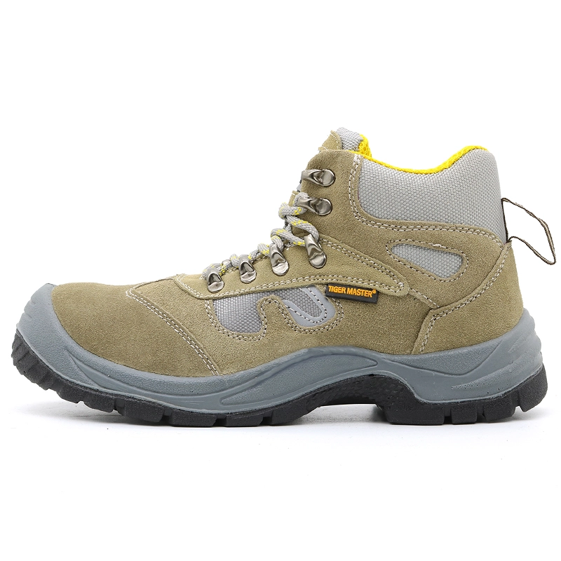 China TM209 Tiger master anti slip oil proof steel toe mid plate cheap sport safety footwear manufacturer