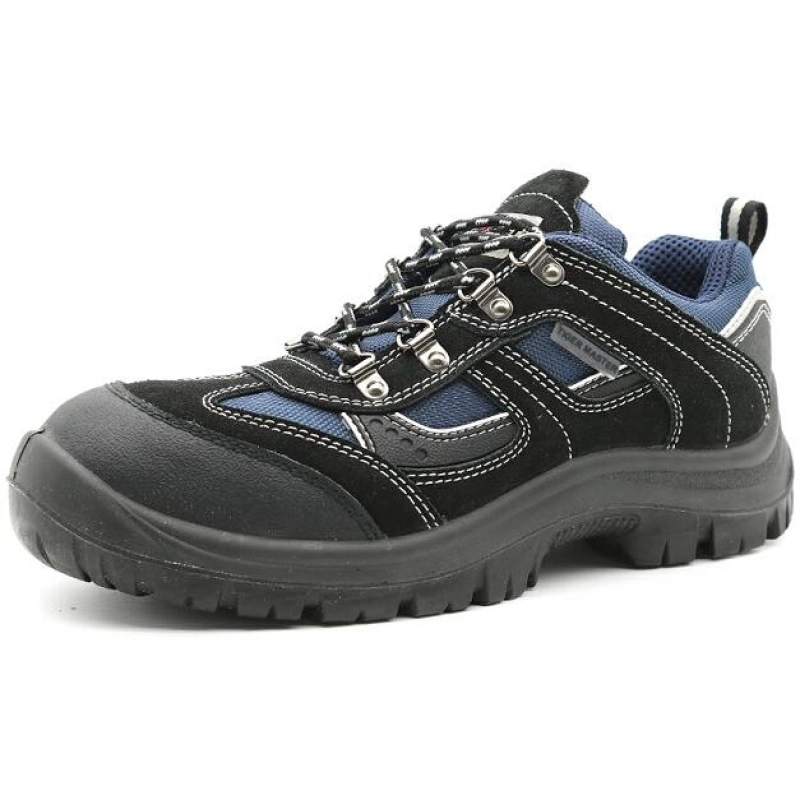 China TM215 Anti slip oil resistant suede leather unisex fashionable sport non safety shoes manufacturer