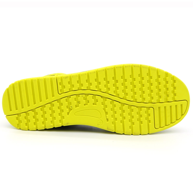 China TM216Y Microfiber leather anti slip composite toe prevent puncture fashionable safety shoes sports manufacturer