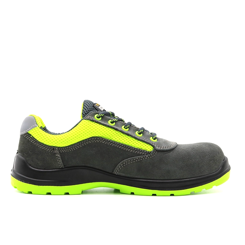 China TM223 Oil slip resistant composite toe anti puncture lightweight sport safety shoes manufacturer