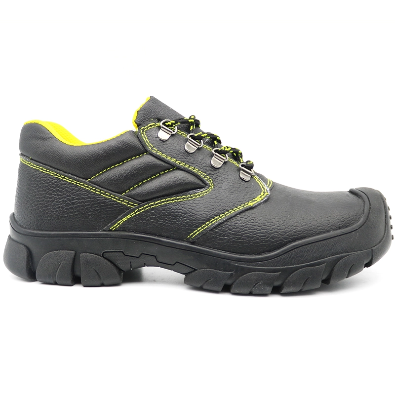 China TM3006 Low ankle anti slip steel toe prevent puncture leather oil field work shoes manufacturer