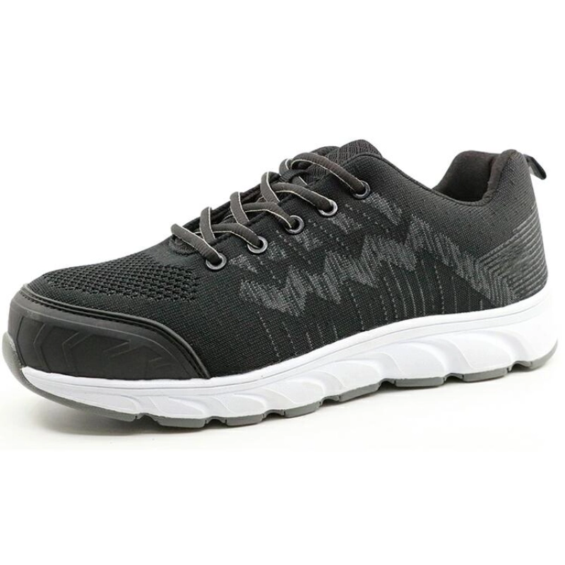 China TMC036 lightweight composite toe breathable sport work shoes men safety manufacturer