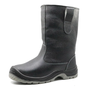 W1015防滑防静电钢头皮革安全焊接靴