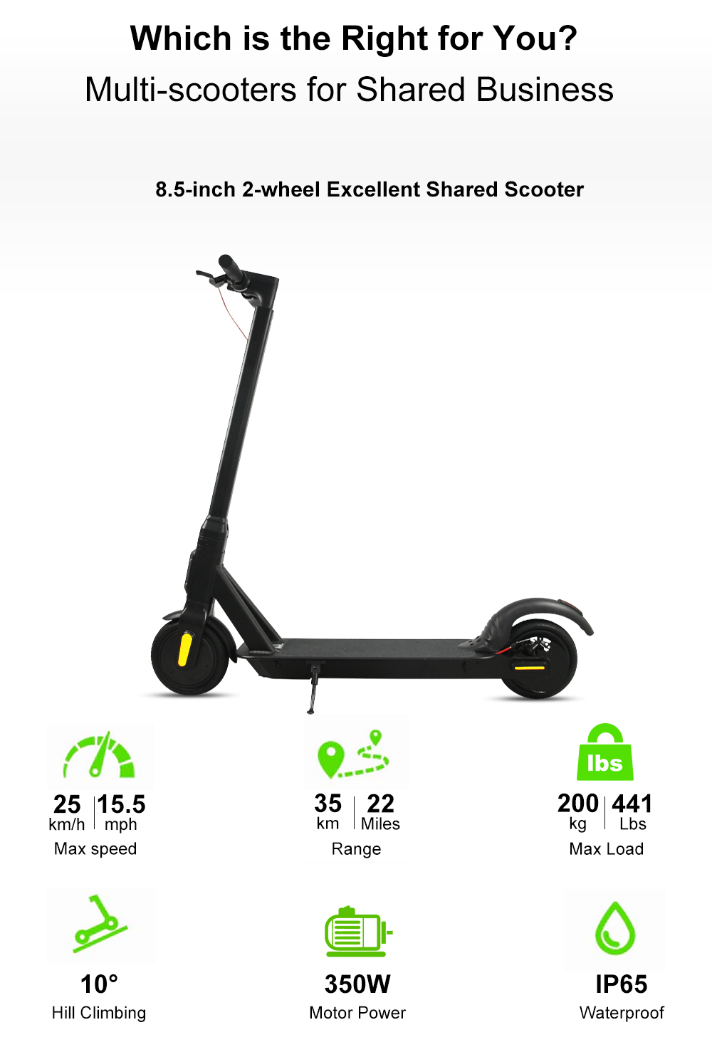 Cina 8.5''Bird Lime ha condiviso il controllo intelligente delle applicazioni dello scooter e della linea nascosta GPRS tracker produttore
