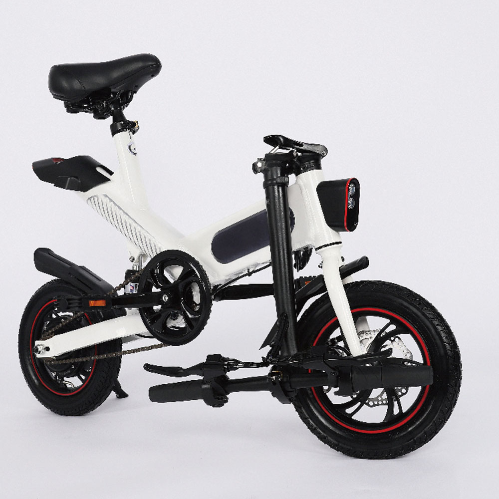 중국 2020 새로운 디자인 모델 Freego P14B 전기 자전거 350w 모터 14 인치 듀얼 디스크 브레이크 제조업체
