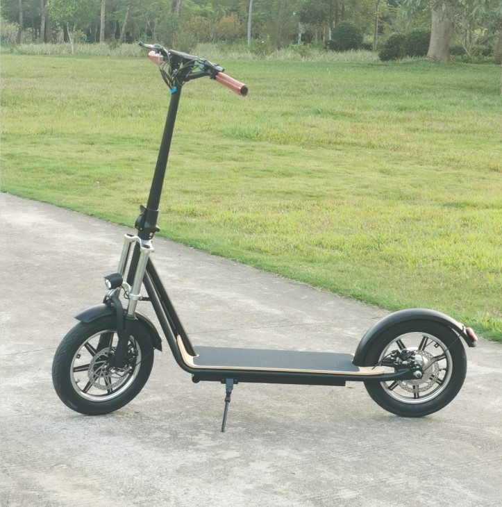 China China Factory F14 14 inch  full suspension foldable 500W  Electric Scooter For Adult manufacturer