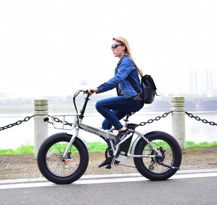 中国 可折叠电动自行车助力车宽胎 型号： EM-20F 制造商