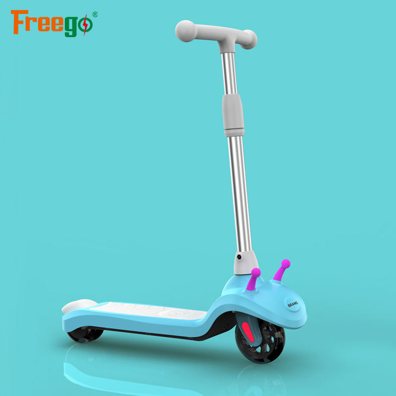 Cina Freego new design 2 wheel electric kick scooter kids model K2 produttore