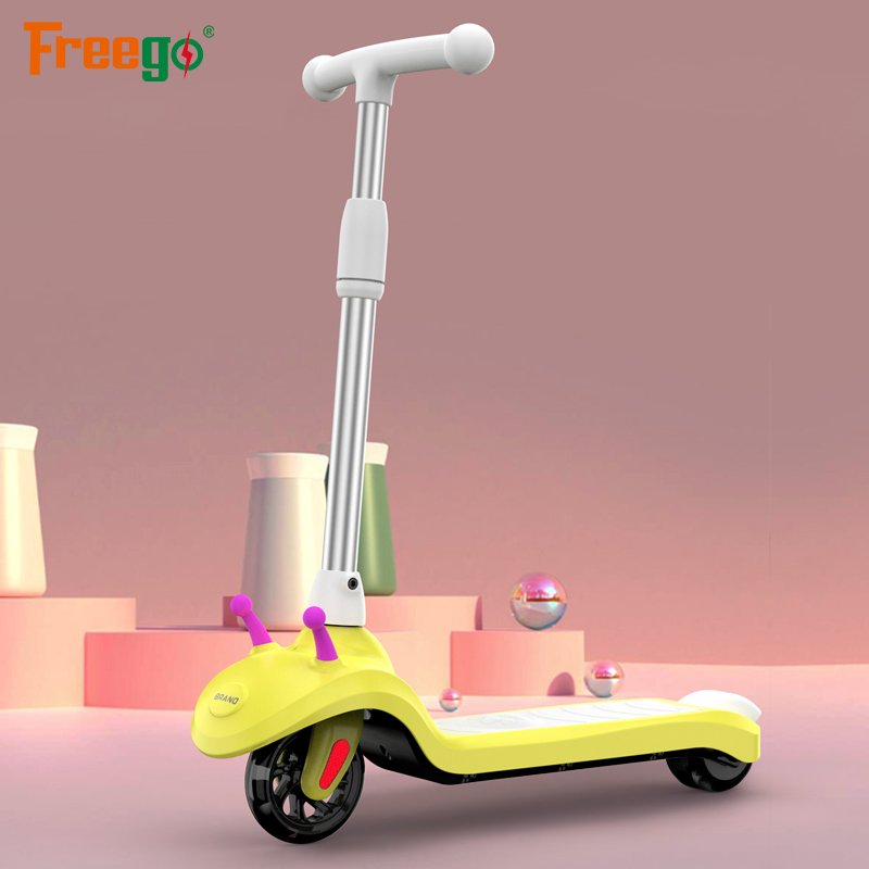 중국 Freego new design 2 wheel electric kick scooter kids model K2 제조업체