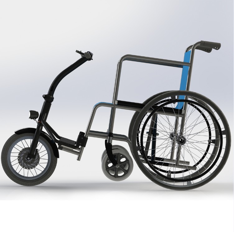 Cina Kit di conversione elettrica per sedia a rotelle Freego per senior Modello: SM-14 hero produttore
