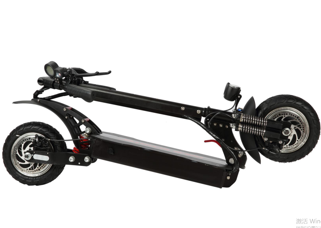 China Powerful Dual Motor 2400W Electric Scooter Full Suspension Model X10D manufacturer