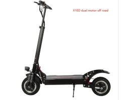 China dual motor 10inch electric kick scooter 2400w manufacturer