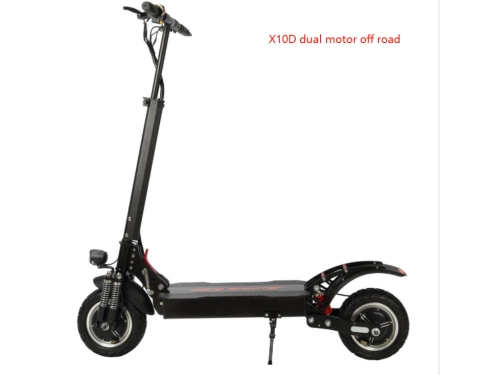 dual motor 10inch electric kick scooter 2400w