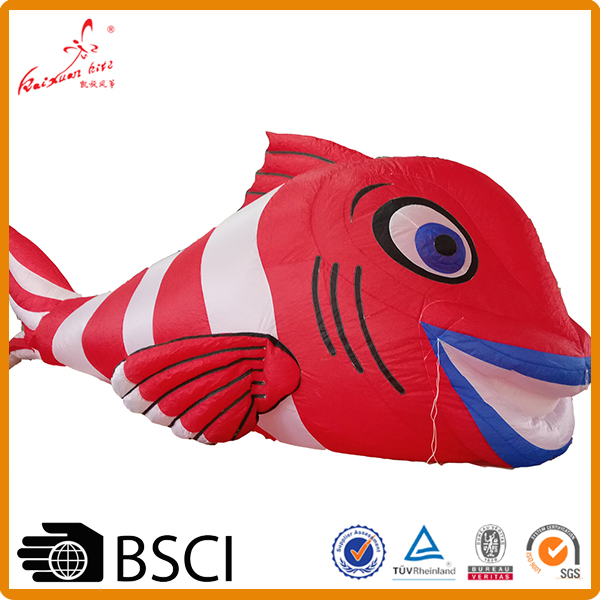 4.5M Large chinese kites flying fish kite Andreas Clown Fish kite for sale