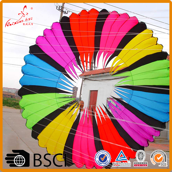 Dia 5m Large Ring Kites Bol Spinner from kaixuan kite factory
