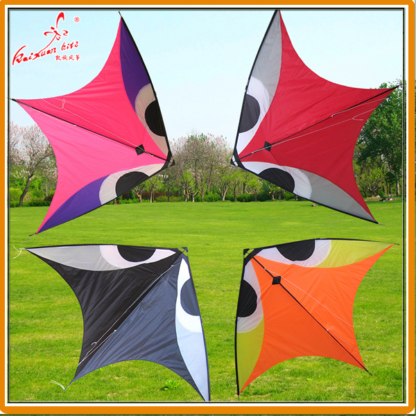 Easy flying fish shape delta kite