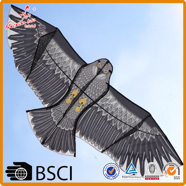 High Quality Outdoor Sports 1.8m Eagle Kite With Handle and 50m Line