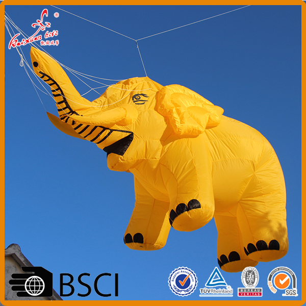 Hot sale large inflatable elephant kite from weifang kite factory