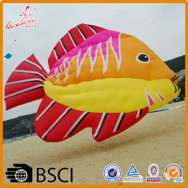 Large inflatable fish kite from weifang kite manufaturer