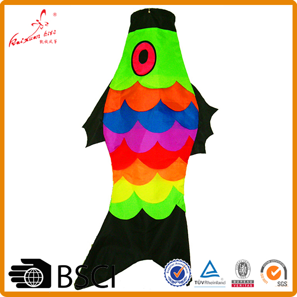 New High Quality  fish Windsock For Pilot kites and Outdoor Flying Kite Festival