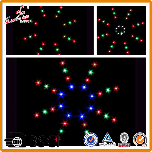 cheap simple led light fireworks display kite from the factory