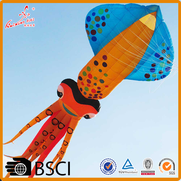 high quality inflatable flying kite inflatable flying Sleeves Fish kite for sale