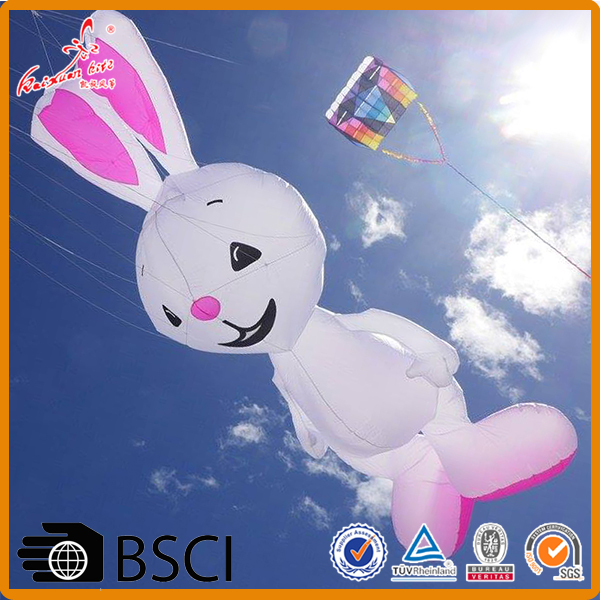 hot selling soft inflatable rabbit kite from the kite manufacturer