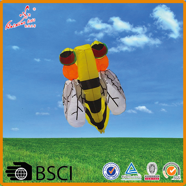 large Soft Inflatable animal Bee kites for sale