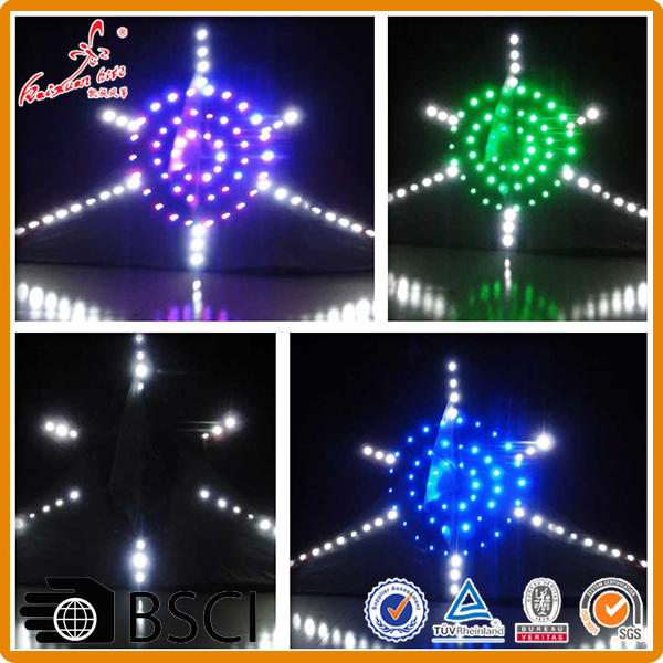 promotional products led light night fly kite from kaixuan kite manufacturer