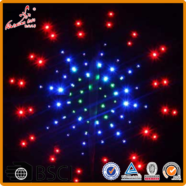 weifang flashing night led light Universe shape kite for sale