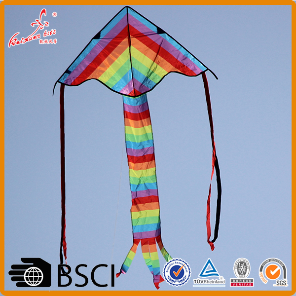 weifang high quality rainbow triangle kite on sale