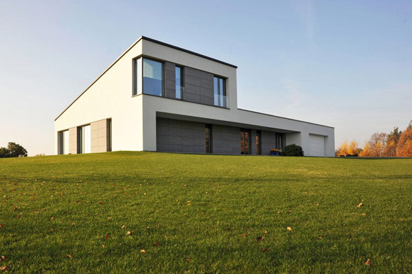 Prefab Simple-Shaped Contemporary Steel Structure House Luxury