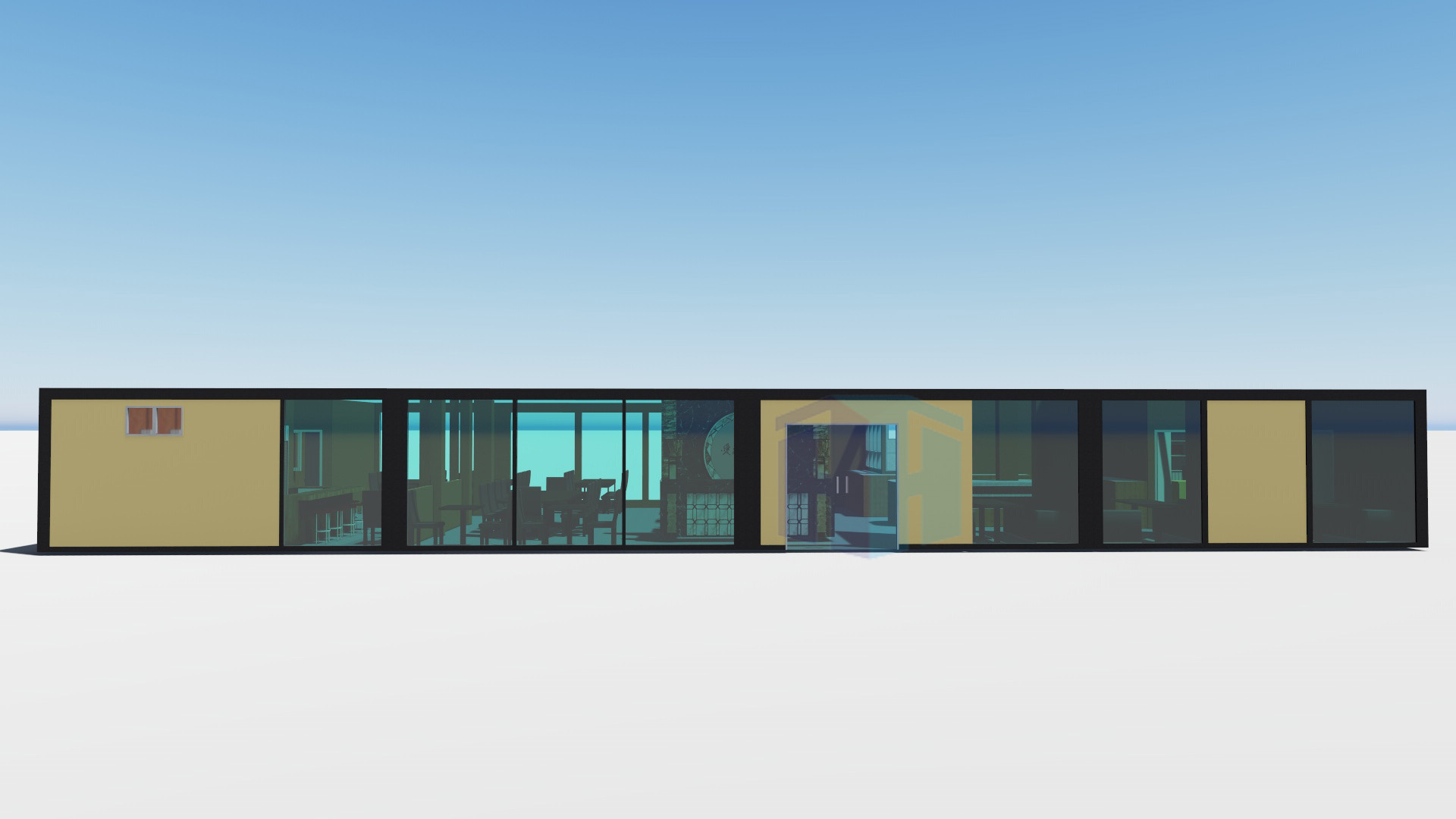 Restaurante de Tema de Container de Luxo --- Projetado por Whink