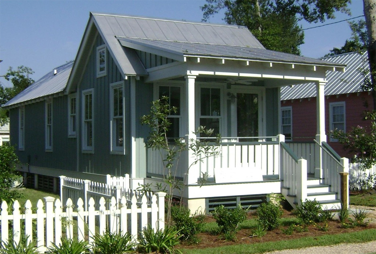 Quatro das casas pré-fabricadas mais populares