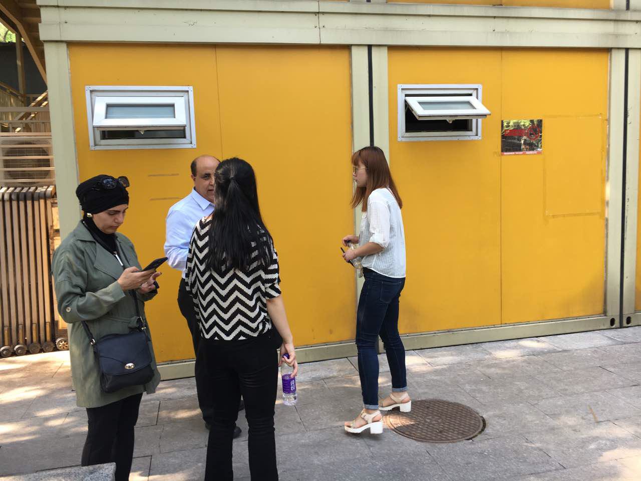 Fabrikamızı ziyaret etmek için Orta Doğu'dan müşterilere sıcak bir karşılama